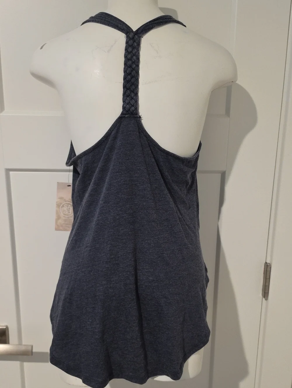 NWT Sage Braided Back Active Tank Top**